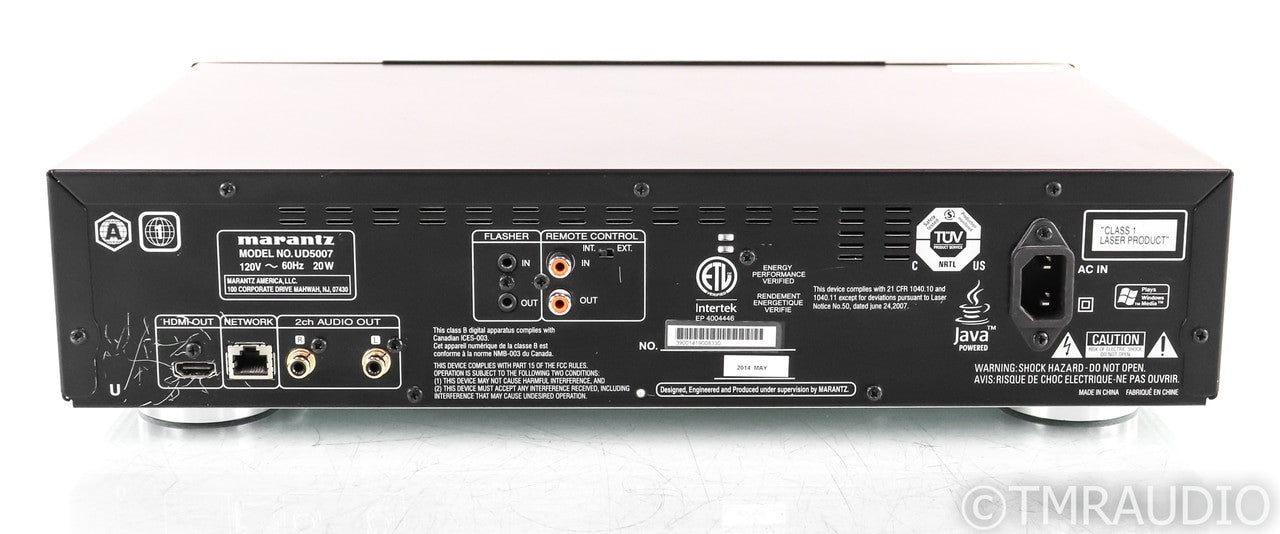 Marantz UD5007 Universal Blu Ray Disc Player; Remote