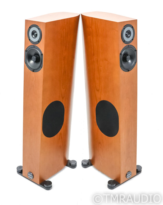 Audio Physic Tempo Plus Floorstanding Speakers; Cherry Pair