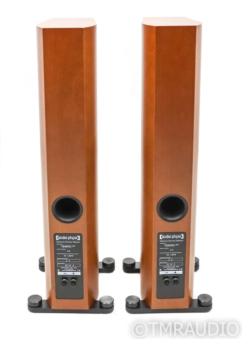 Audio Physic Tempo Plus Floorstanding Speakers; Cherry Pair