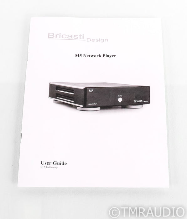 Bricasti M5 Network Streamer; Roon Endpoint