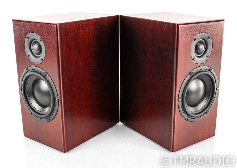 Totem Sky Bookshelf Speakers; Mahogany Pair