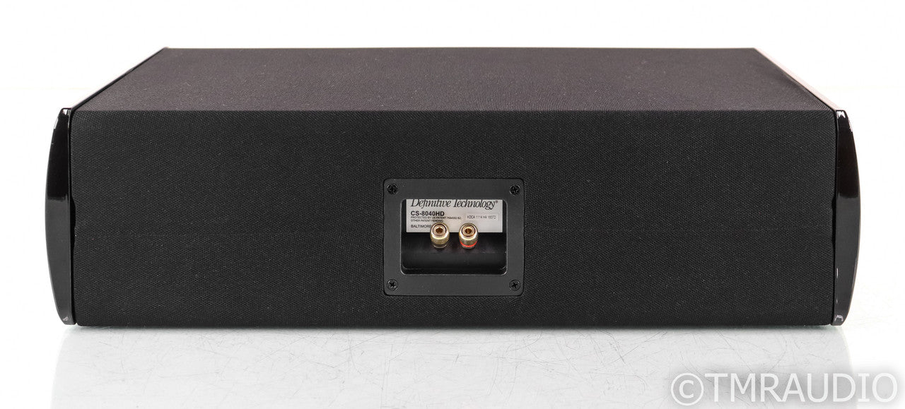 Definitive Technology CS-8040HD Center Channel Speaker; Black