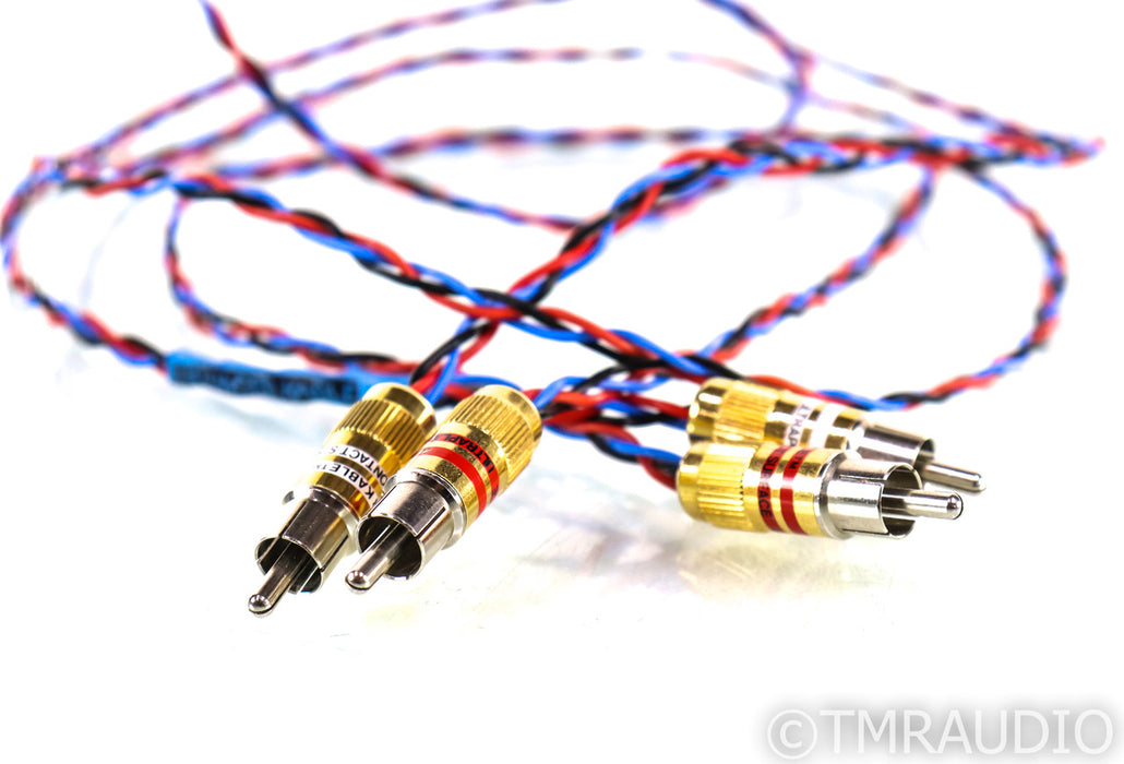 Kimber Kable PBJ RCA Cables; 1m Pair Interconnects