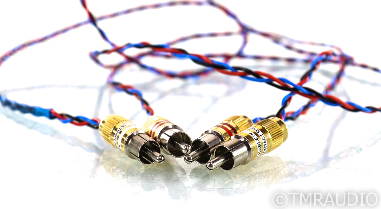 Kimber Kable PBJ RCA Cables; 1m Pair Interconnects