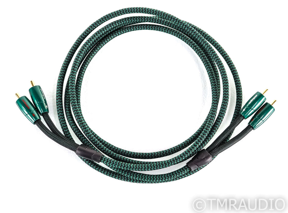 AudioQuest Evergreen RCA Cable; 2m Stereo Interconnect