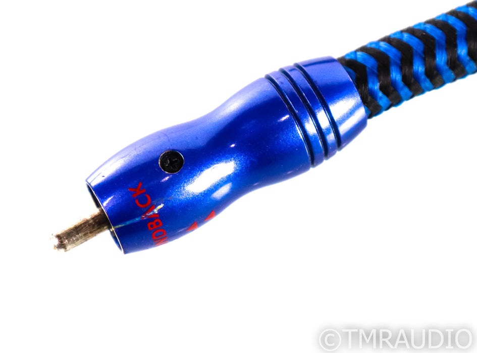 AudioQuest Diamondback RCA Cables; 1m Pair Interconnects