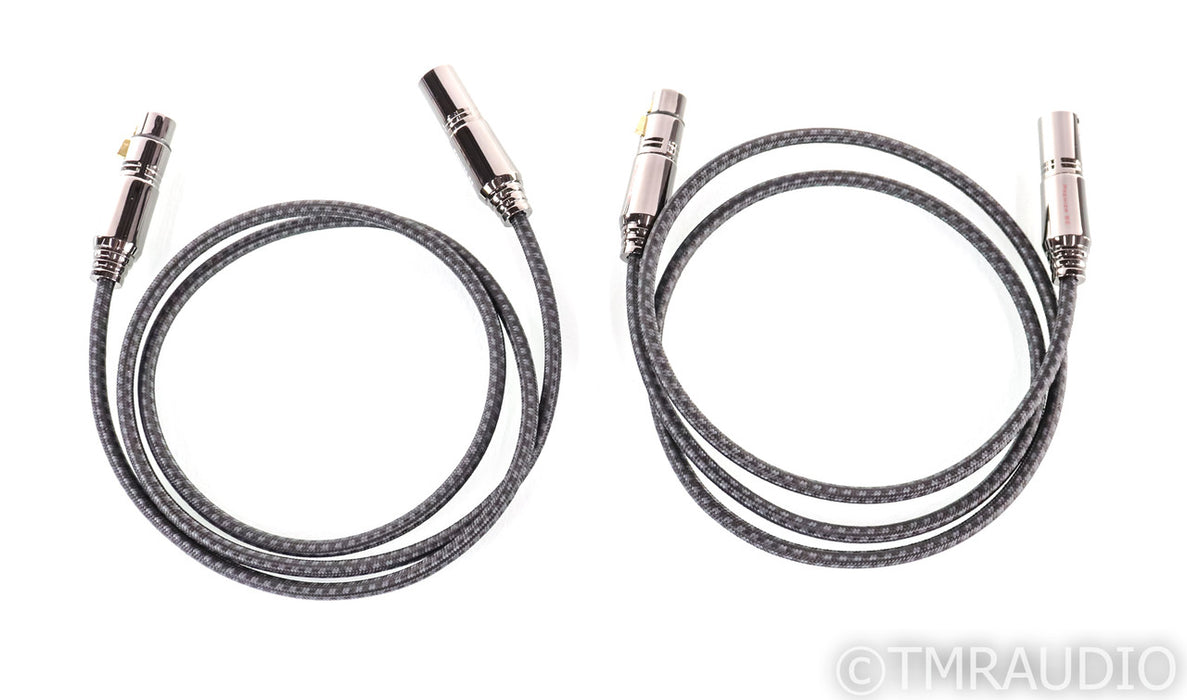 Pangea Premier SE XLR Cables; 1.5m Pair Balanced Interconnects