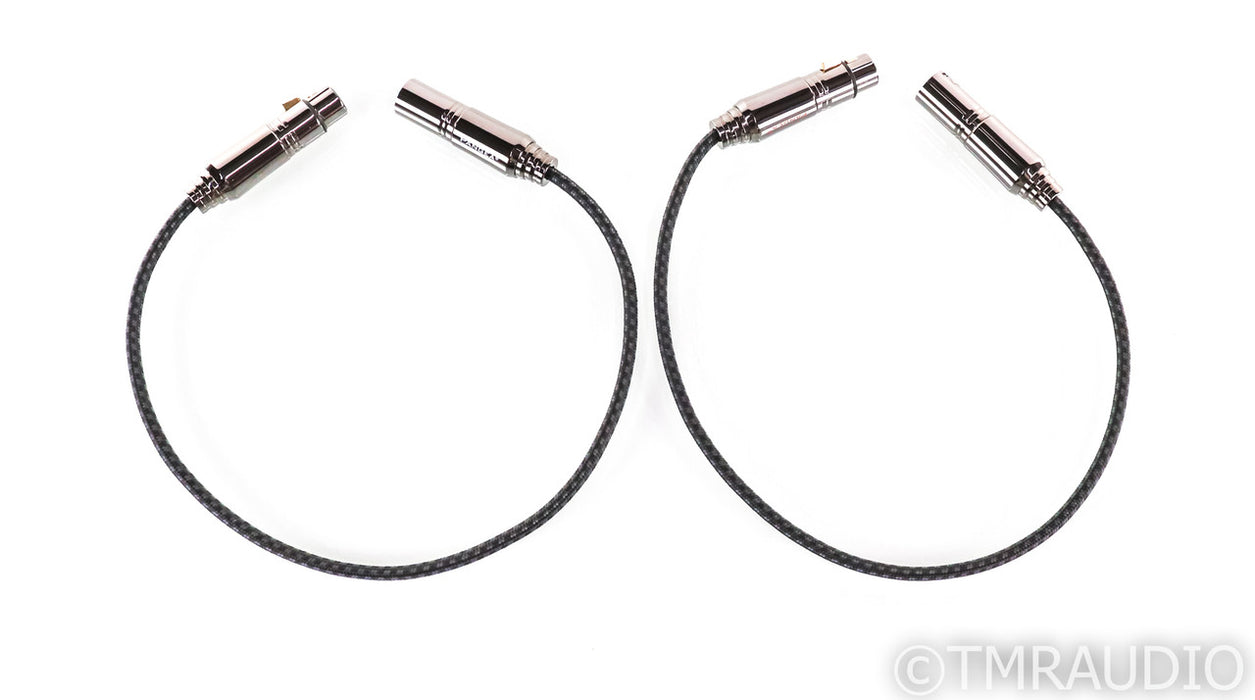 Pangea True Balanced XLR Cables; 0.6m Pair Balanced Interconnects