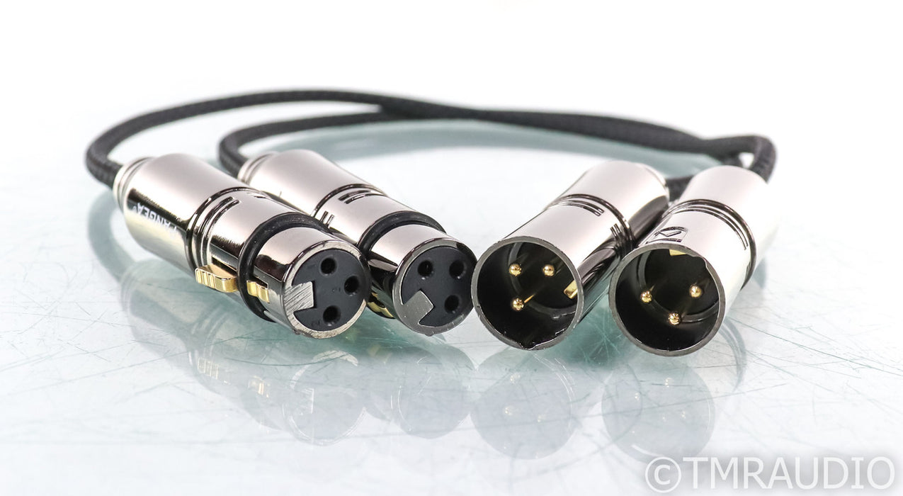 Pangea True Balanced XLR Cables; 0.6m Pair Balanced Interconnects