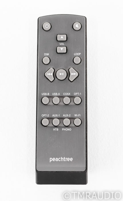 Peachtree Audio Nova300 Stereo Integrated Amplifier; DAC; MM Phono; Piano Black