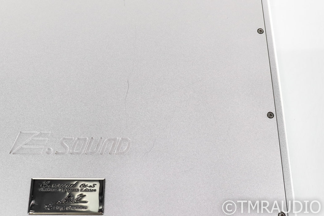 East Sound CD-E5 Platinum Reference Edition CD Player; E Sound; Silver; Remote