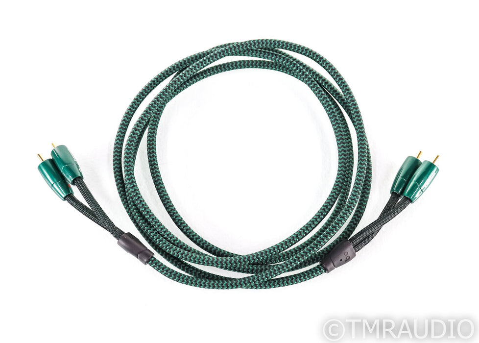 AudioQuest Evergreen Stereo RCA Cable; 2m Interconnect