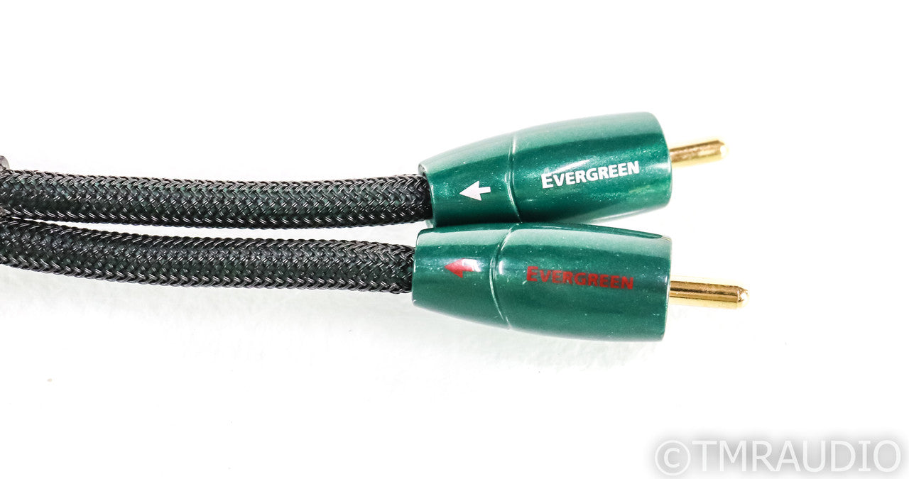 AudioQuest Evergreen Stereo RCA Cable; 2m Interconnect