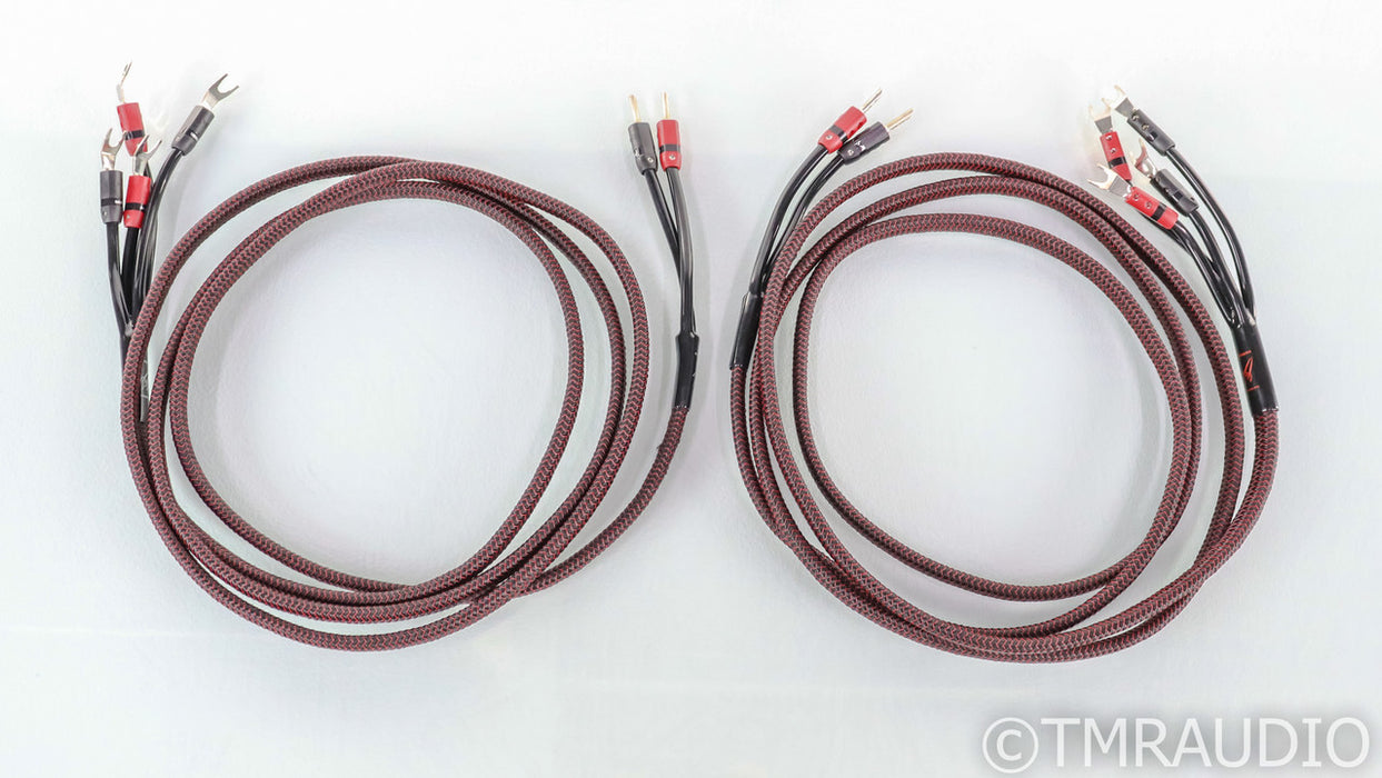 AudioQuest Rocket 33 Bi-Wire Speaker Cable; 3m Pair; Silver Terminations