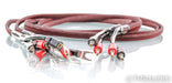 AudioQuest Rocket 33 Bi-Wire Speaker Cable; 3m Pair; Silver Terminations