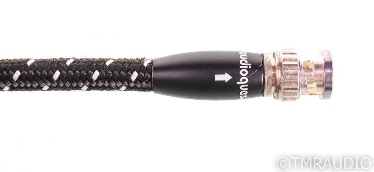 AudioQuest Hawkeye BNC Digital Coaxial Cable; Single 1.5m Interconnect; 36v DBS
