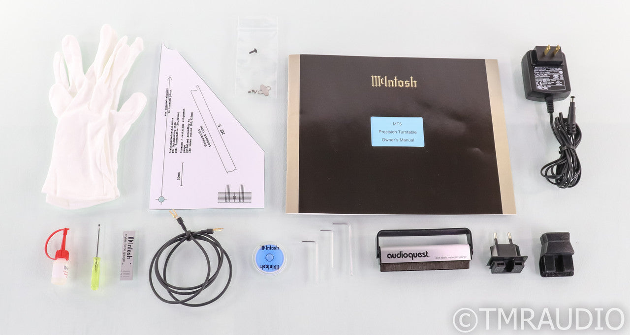 McIntosh MT5 Turntable; Dynavector DV-20X2 Low MC Cartridge