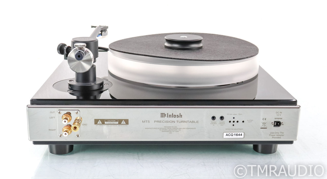 McIntosh MT5 Turntable; Dynavector DV-20X2 Low MC Cartridge