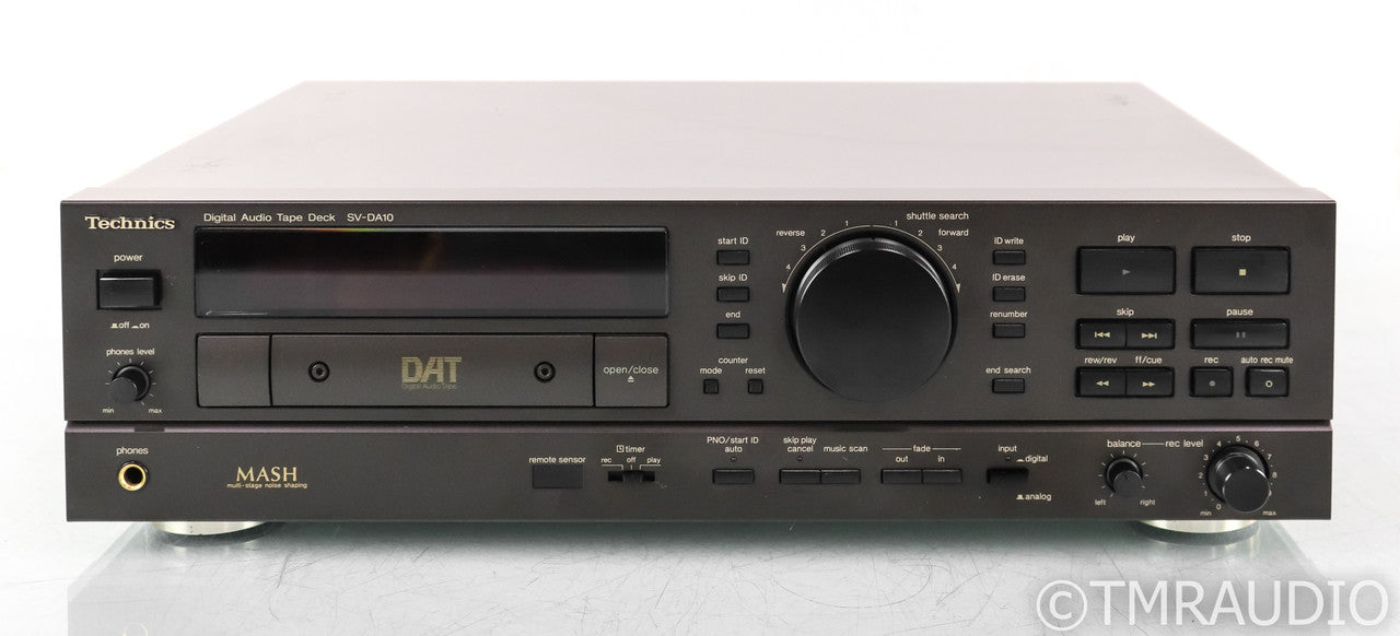 Technics SV-DA10 Digital Audio Tape Deck; DAT Player/Recorder (No Remote)