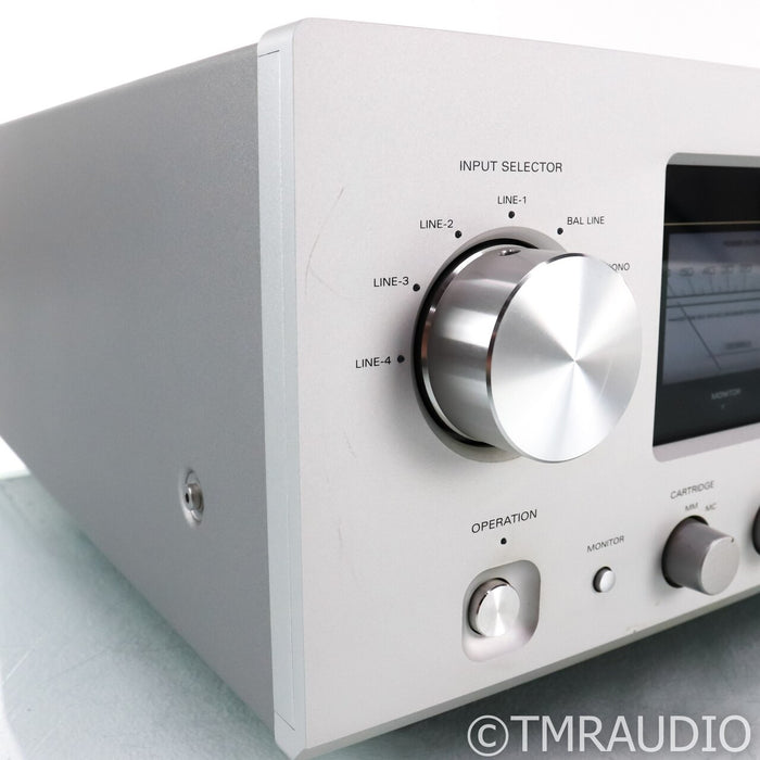 Luxman L-505uX Stereo Integrated Amplifier; L505uX; Remote; MM / MC Phono