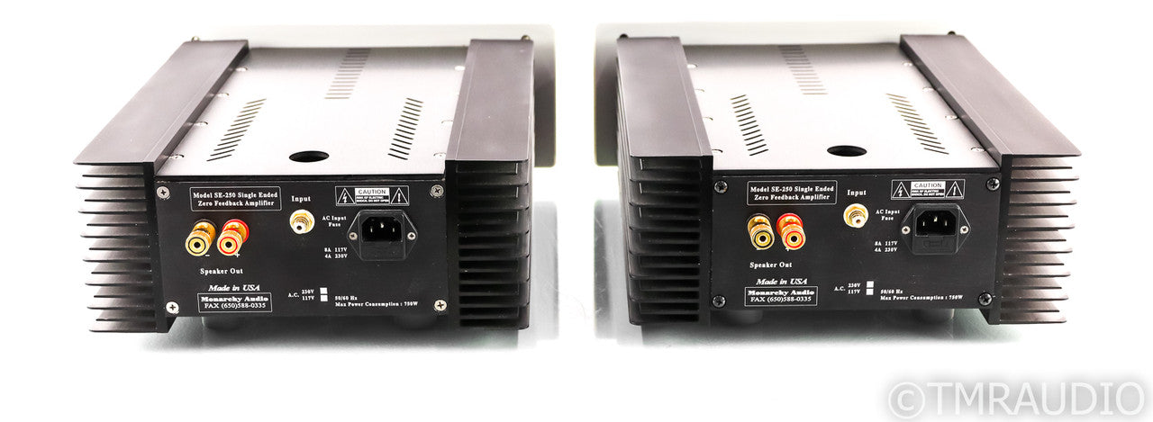 Monarchy Audio SE-250 Tube Hybrid Mono Power Amplifier