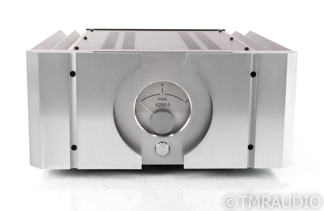 Pass Labs X250.5 Stereo Power Amplifier; X-250.5; Silver