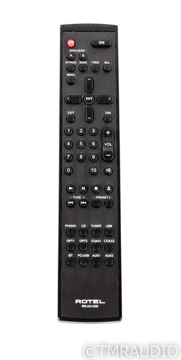 Rotel A12 Stereo Integrated Amplifier; A-12; Bluetooth; Remote
