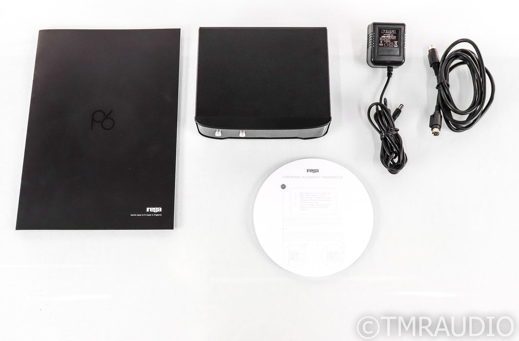 Rega Planar 6 Belt Drive Turntable; P6; Black; Rega Exact 2 MM Cartridge