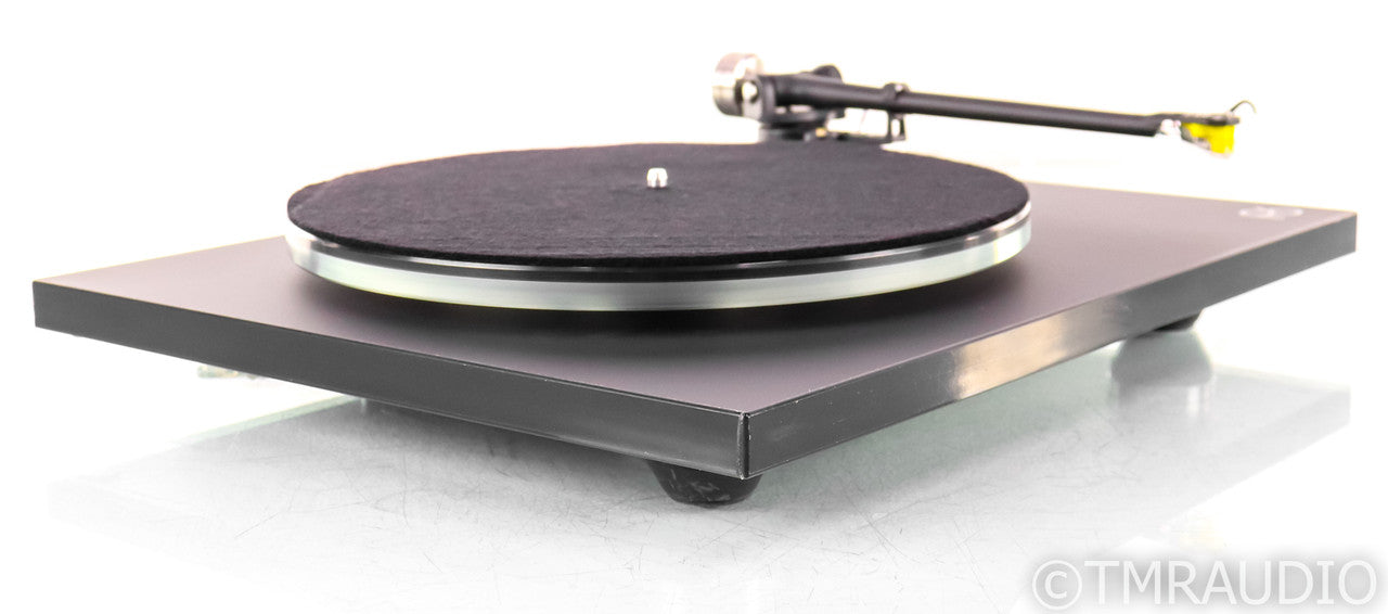 Rega Planar 6 Belt Drive Turntable; P6; Black; Rega Exact 2 MM Cartridge