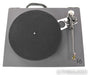 Rega Planar 6 Belt Drive Turntable; P6; Black; Rega Exact 2 MM Cartridge