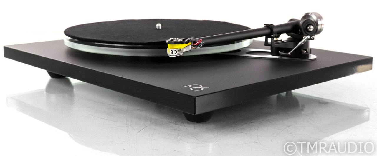 Rega Planar 6 Belt Drive Turntable; P6; Black; Rega Exact 2 MM Cartridge