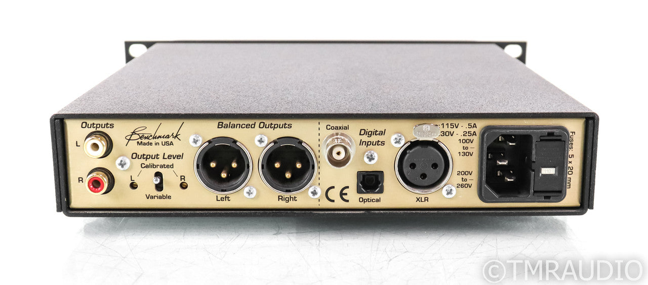 Benchmark DAC1 Balanced S/PDIF DAC; D/A Converter