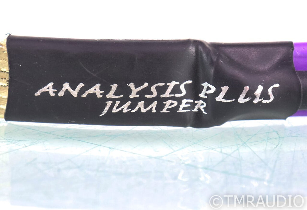 Analysis Plus Silver Oval Speaker Jumpers; 13" Pair