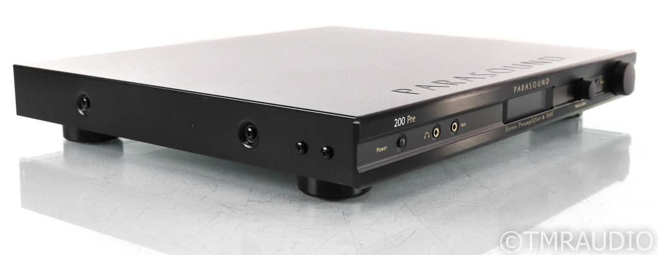 Parasound 200 Pre 2.1 Channel Preamplifier / DAC; 200-Pre; MM/MC Phono; Remote