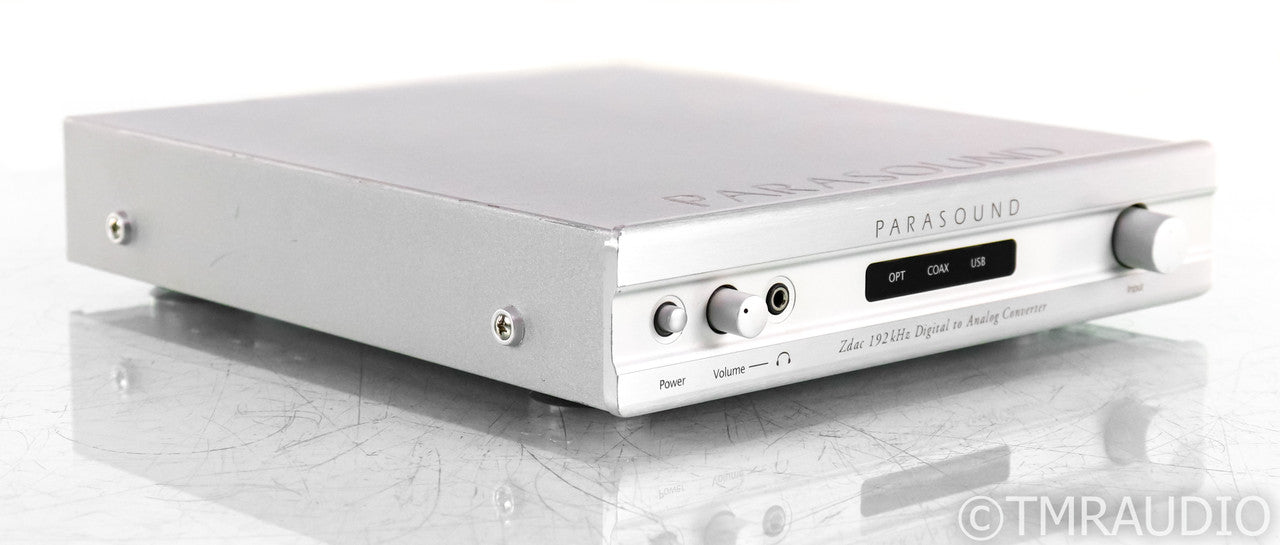 Parasound Zdac DAC; D/A Converter; Silver