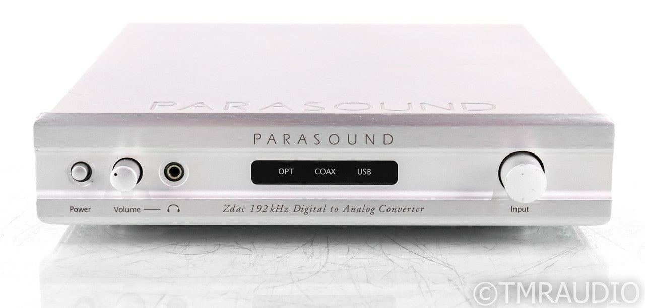 Parasound Zdac DAC; D/A Converter; Silver