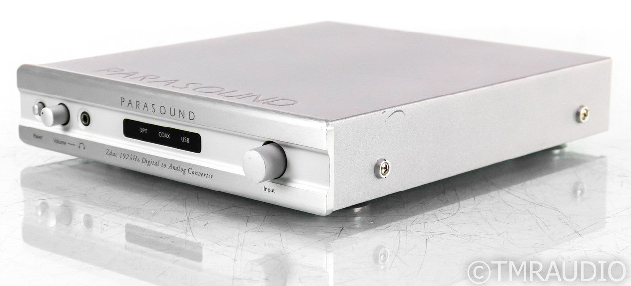 Parasound Zdac DAC; D/A Converter; Silver