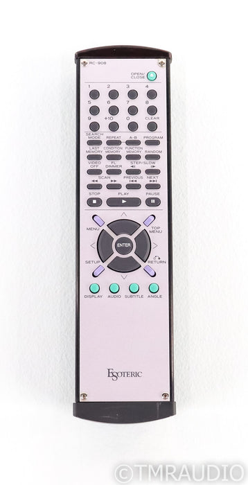 Esoteric DV-50s CD / SACD / DVD Player; DV50s; Remote; AS-IS (Only Reads CD)