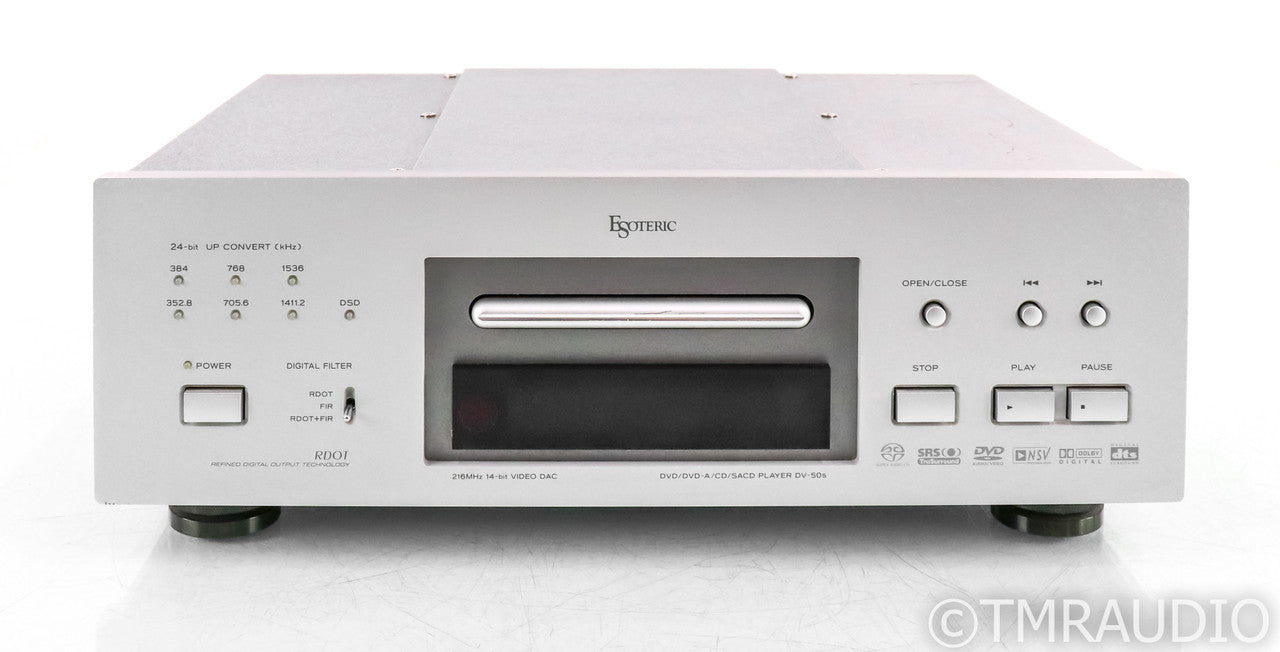 Esoteric DV-50s CD / SACD / DVD Player; DV50s; Remote; AS-IS (Only Reads CD)
