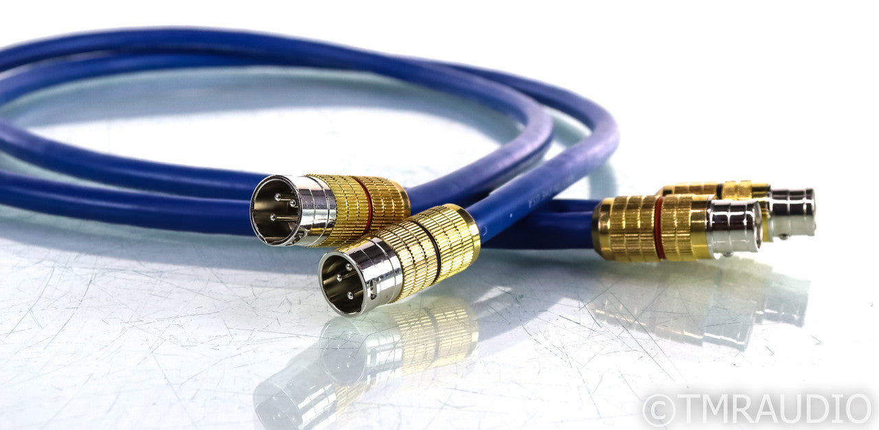 Cardas Clear Rev 1 XLR Cables; 1m Pair Balanced Interconnects