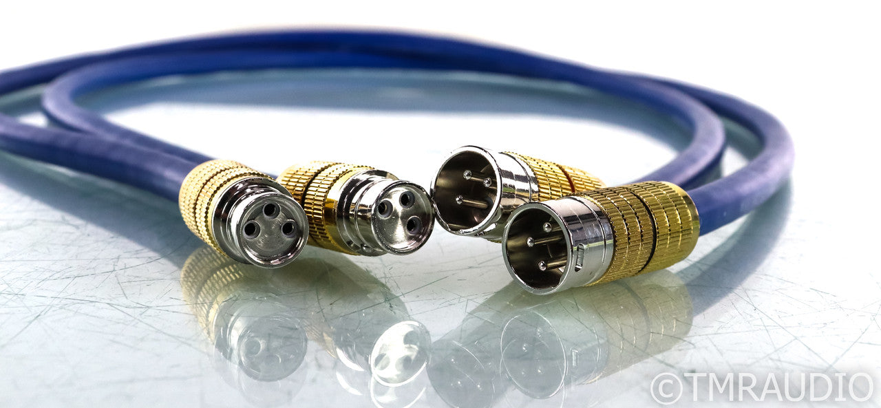 Cardas Clear Rev 1 XLR Cables; 1m Pair Balanced Interconnects