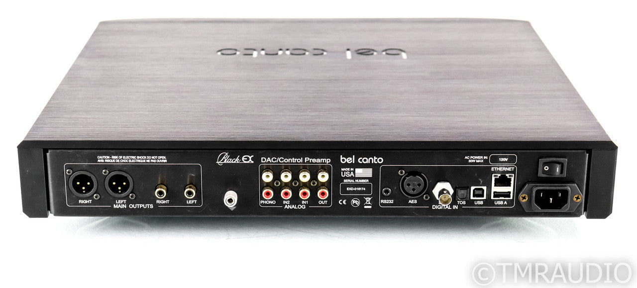 Bel Canto Black EX DAC / Network Streamer / Preamplifier; MM / MC Phono
