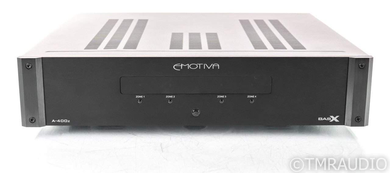 Emotiva BasX A-400z Four Zone Stereo Power Amplifier; A400z