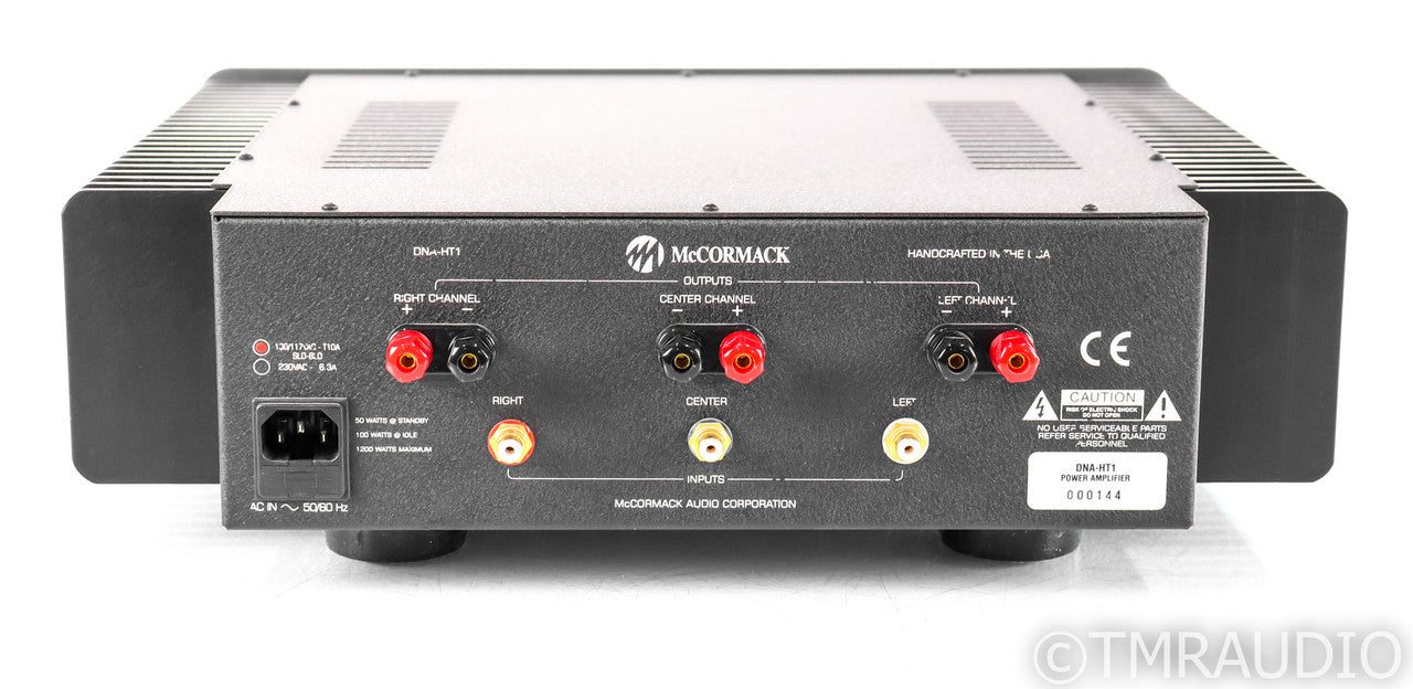 McCormack Power Drive DNA-HT1 3-Channel Power Amplifier; DNAHT1