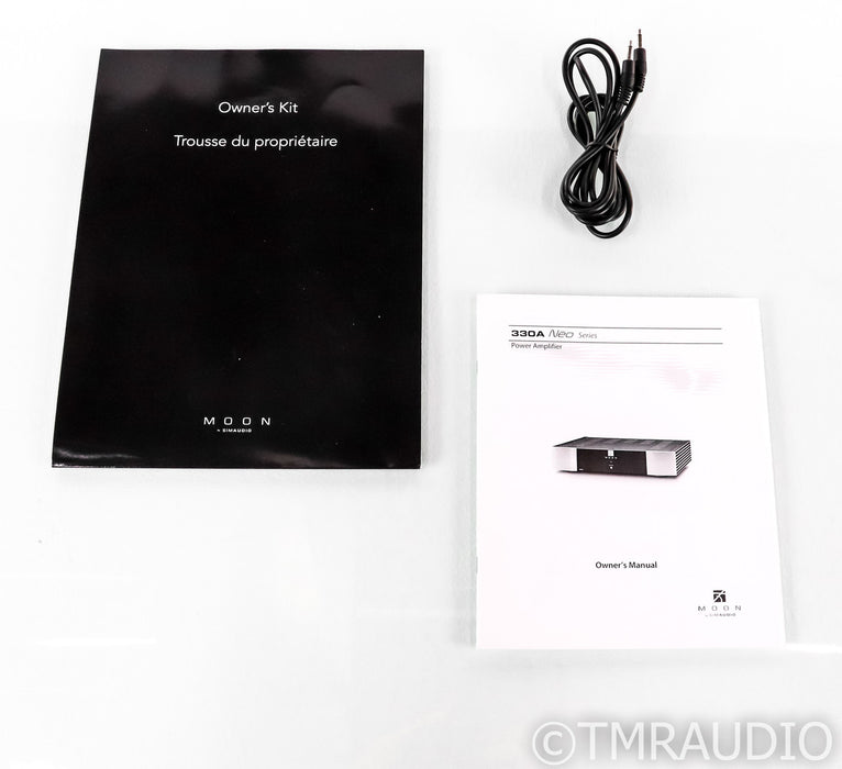 Simaudio Moon Neo Series 330A Stereo Power Amplifier; Black; Neo Series