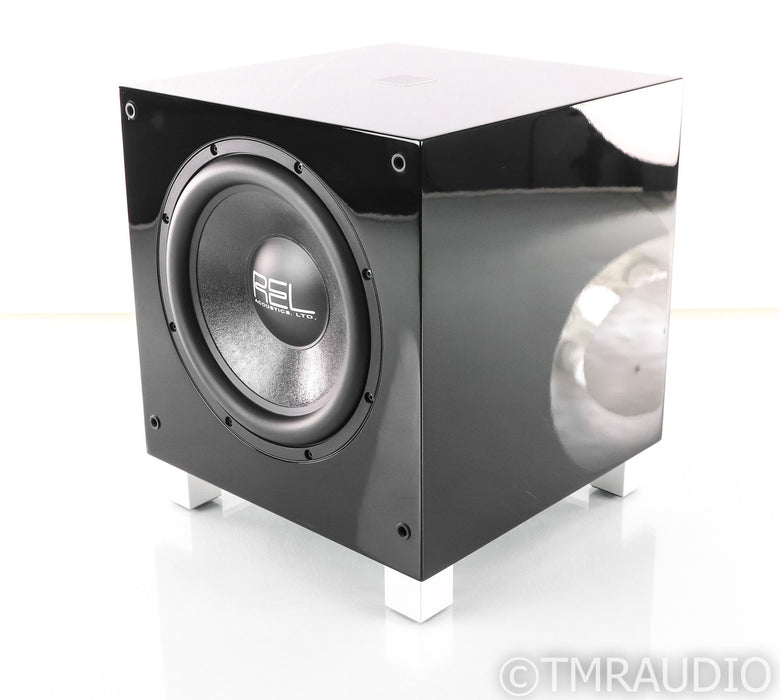 REL Acoustics T/9 10" Powered Subwoofer; Gloss Black; T-9