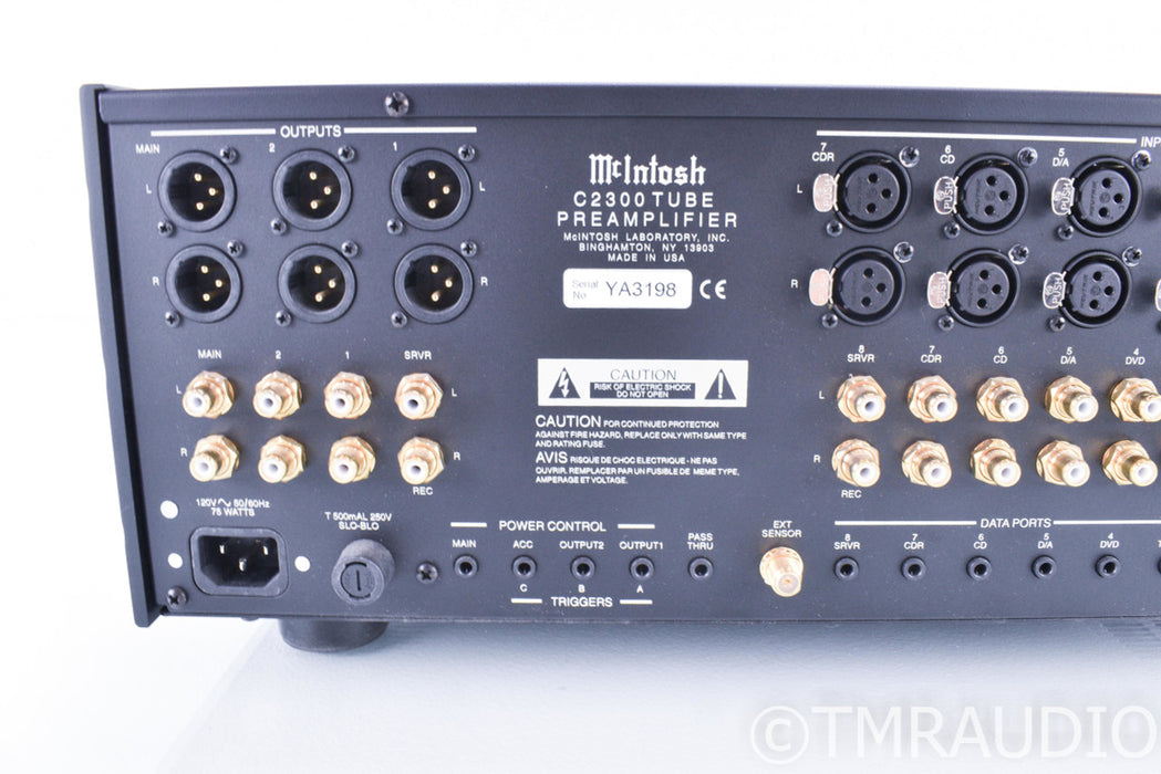 McIntosh C2300 Stereo Tube Preamplifier; C-2300 (No Remote)