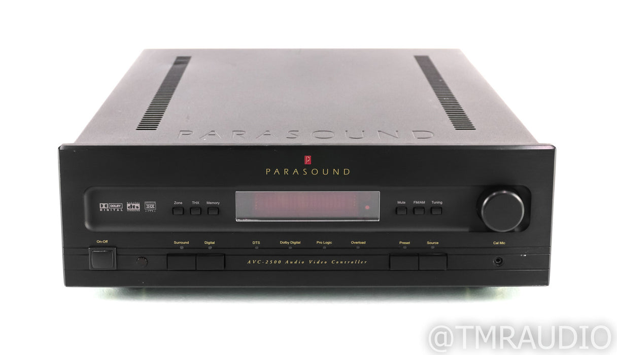 Parasound AVC-2500 5.1 Channel Home Theater Processor; AVC2500 (No Remote)
