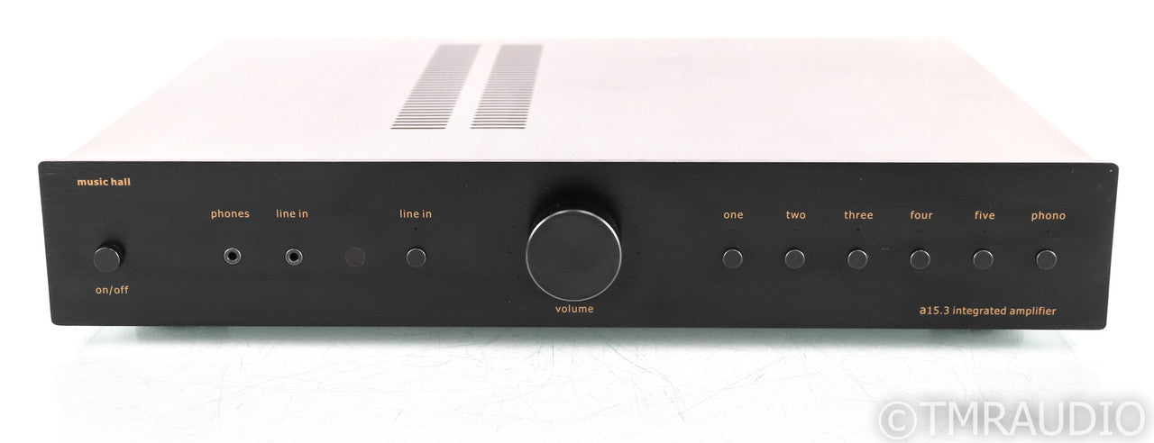 Music Hall a15.3 Stereo Integrated Amplifier; A-15.3; Remote; Black