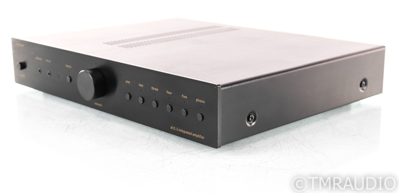 Music Hall a15.3 Stereo Integrated Amplifier; A-15.3; Remote; Black